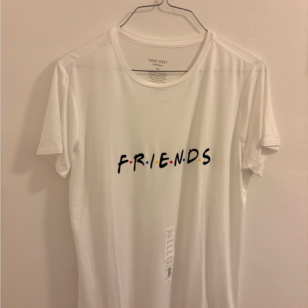 Nine West Soft Spun White Top